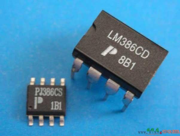 lm386制作的随身听、小功放电路_lm386的功放电路_LM386引脚图  第3张