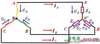 星形连接负载的电路分析  第7张