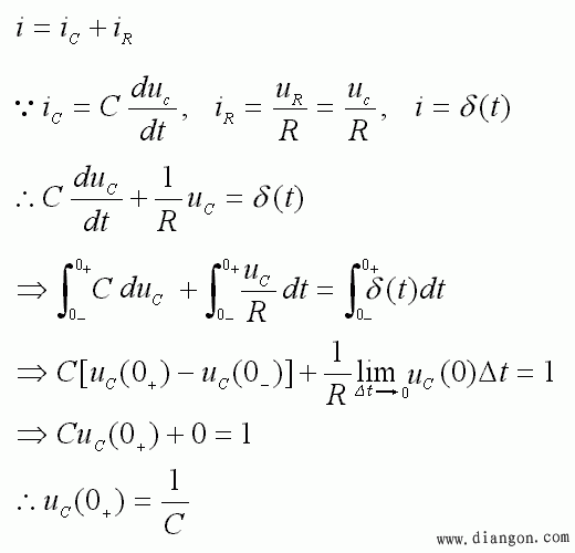 一阶电路的冲击响应  第5张