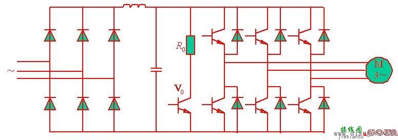 SPWM型变频器的主电路  第2张