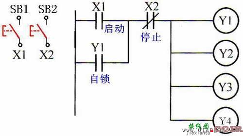 多继电器线圈控制电路  第1张