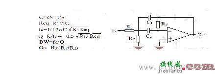 高Q值滤波电路  第1张