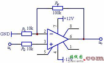 集成运算放大器的基本运算电路  第4张