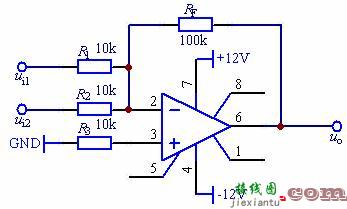 集成运算放大器的基本运算电路  第6张