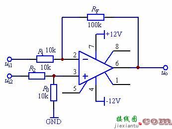 集成运算放大器的基本运算电路  第9张