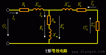 变压器的等效电路和相量图  第2张