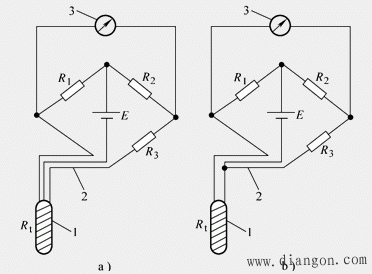 热电阻式传感器工作原理和测量电路  第3张