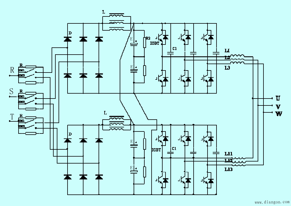 变频器主电路工作原理  第1张