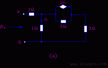 无独立源单口电路的输入电阻及其等效电路  第7张
