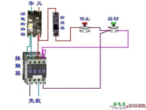 自锁电路和自锁电路接线图  第3张