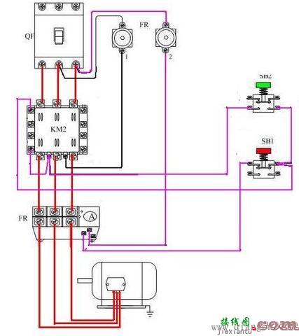 自锁电路和自锁电路接线图  第4张