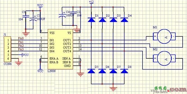 大功率直流电机H桥驱动电路设计方案  第6张