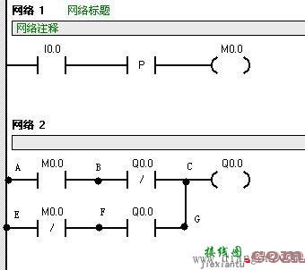 西门子PLC二分频电路图分析  第1张