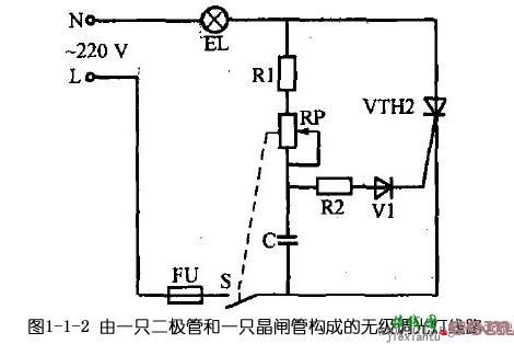 发光二极管电压测量的电路图  第2张