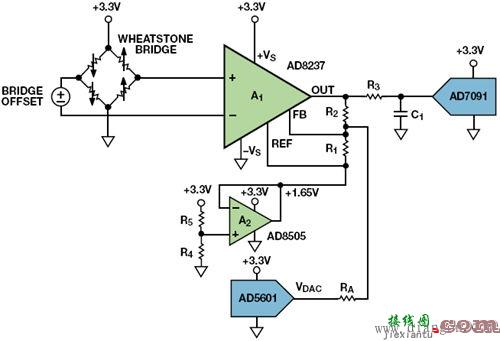 惠斯登电桥传感器电路设计  第15张