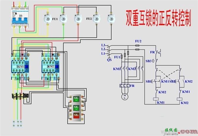 三相四线制零线带电的原因！实用电动机控制电路接线图  第1张