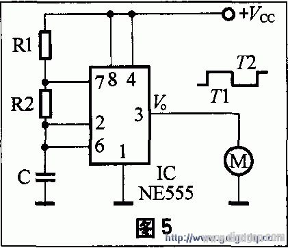 555多谐振荡器电路图  第1张