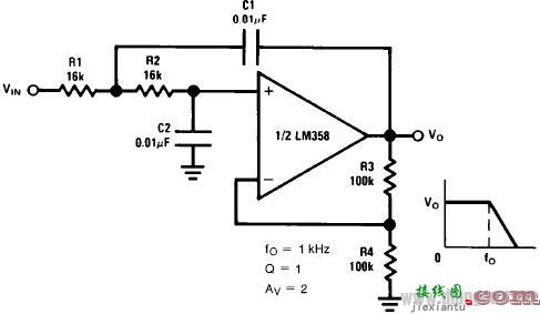 LM358典型应用电路图  第1张