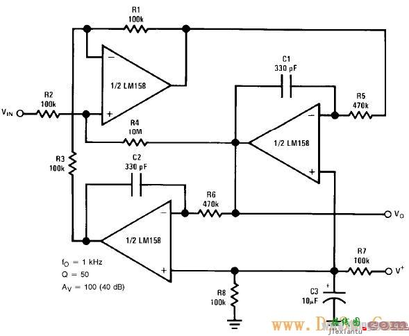 LM358典型应用电路图  第4张