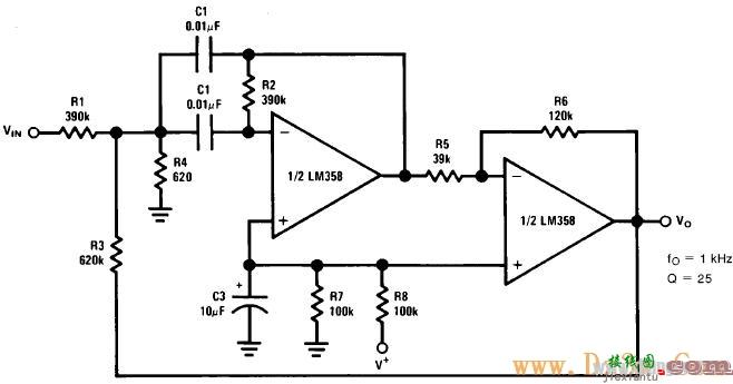 LM358典型应用电路图  第7张