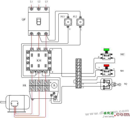 电动机多保护控制电路  第2张