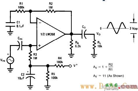 LM358典型应用电路图  第17张