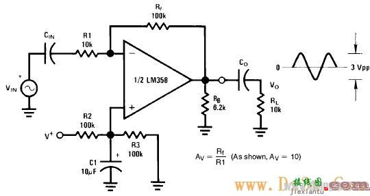 LM358典型应用电路图  第16张