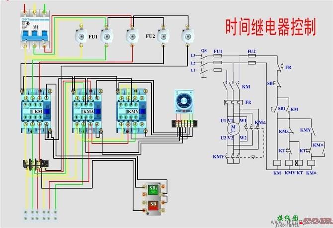 三相异步电动机控制电路图_电动机控制电路精选  第72张