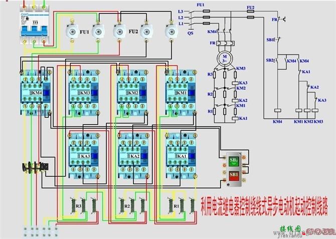 三相异步电动机控制电路图_电动机控制电路精选  第74张