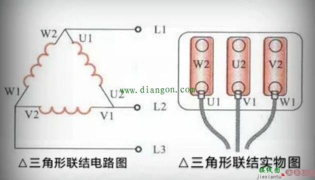 电机正反转调哪两根线?单相电机正反转怎么接？单相交流电机正反转原理接线图  第2张