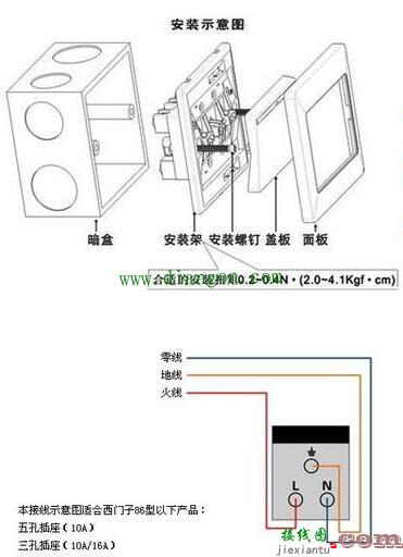 三孔插座怎么接线？有哪些注意点？  第1张