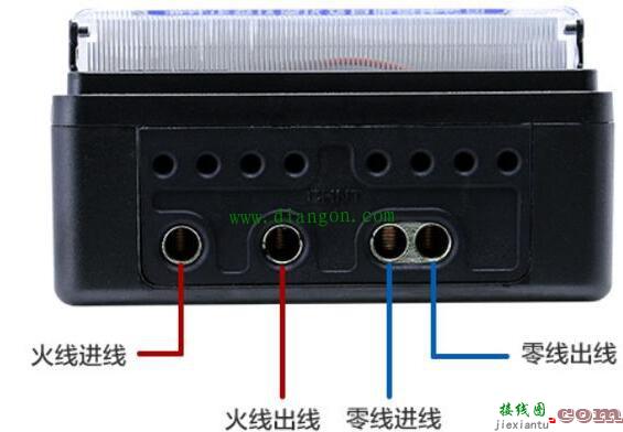 家用电表怎么接线?家用单相电表接线方法图解  第1张