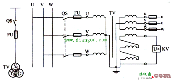电压互感器接线方法图解  第4张
