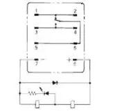 继电器的接线方法_继电器端子内部接线图  第2张