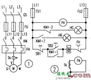 交流接触器原理图和实物接线方法  第3张