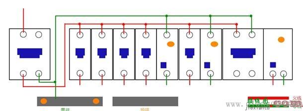 家用配电箱断路器安装接线方法图解  第6张