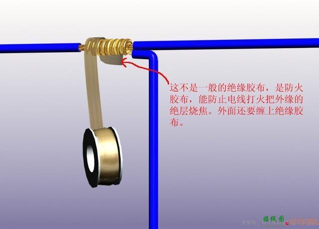 电线接线缠绕方法规范_电工电线接线与线头处理方法图解  第4张