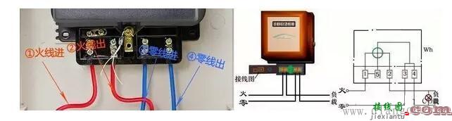 单相电表与三相四线电表接线区别  第1张