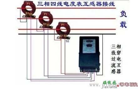 单相电表与三相四线电表接线区别  第3张