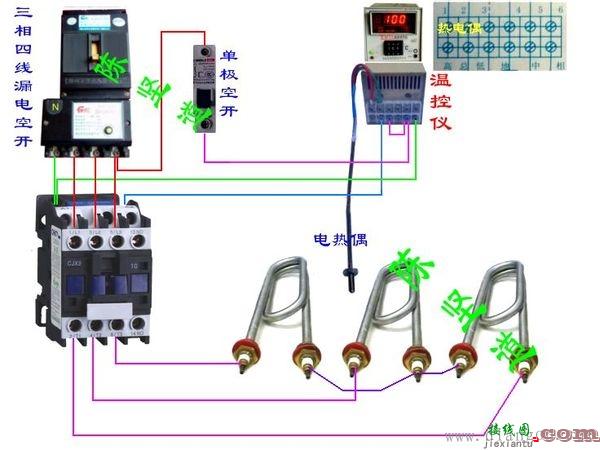 温度控制器接线图  第2张