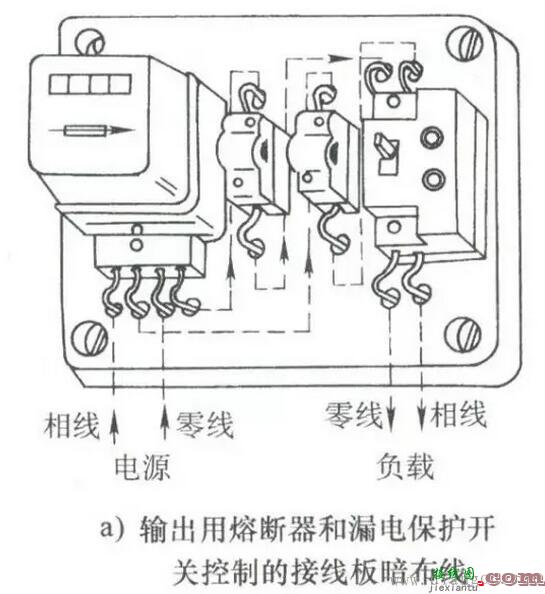 低压单相电能表的直接接线方法  第2张