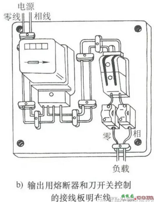 低压单相电能表的直接接线方法  第3张