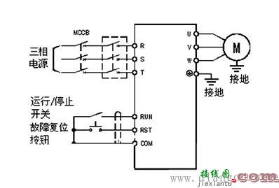 简述变频器的接线方法  第1张