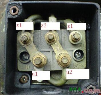 单相电机接线柱接法  第1张