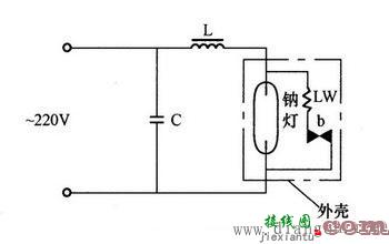 高压钠灯接线图  第1张