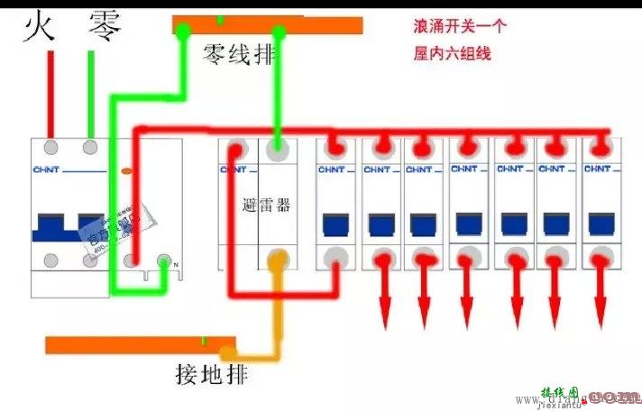 家用漏电保护器接线方法图解  第2张