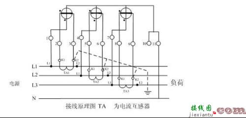 三相四线制中线的作用_三相四线制零线的作用_三相四线制接线图  第1张