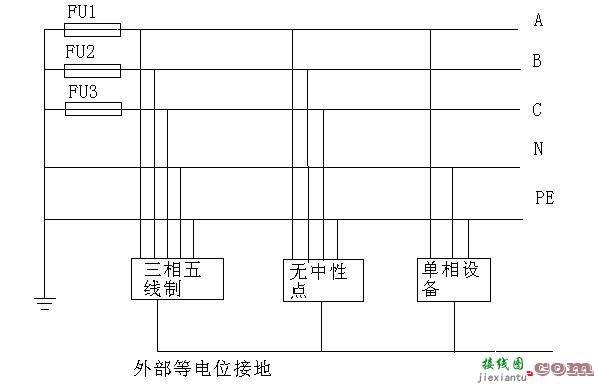 三相四线制中线的作用_三相四线制零线的作用_三相四线制接线图  第2张