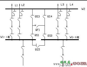 单母线接线和双母线接线优缺点和接线图解  第4张