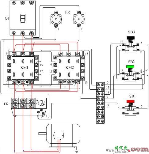 接触器实物接线图_380V220v交流接触器接线图_交流接触器接线图解  第4张